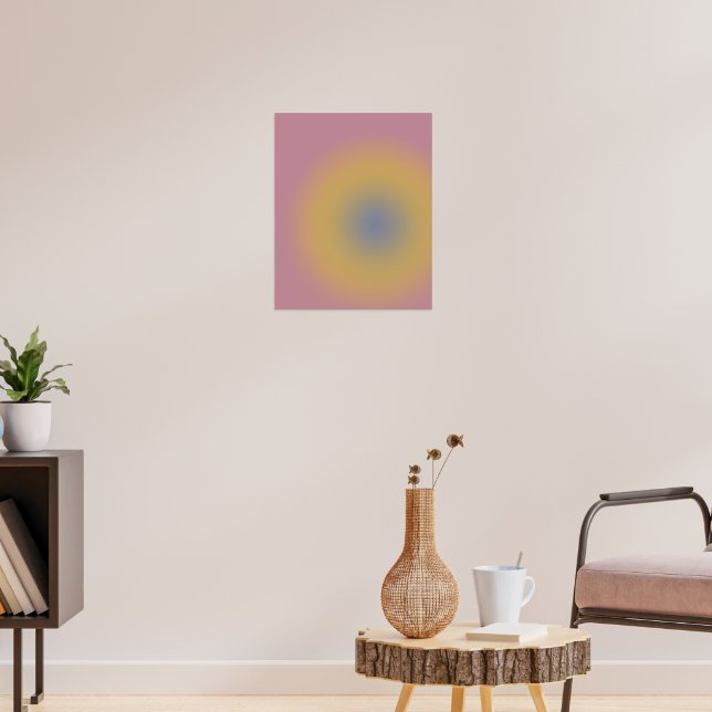 Aura Poster Wall Art, Aura Energy Andlig Gradie (Vardagsrum 3)