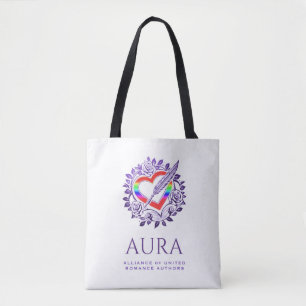 AURA Rainbow tote Tygkasse