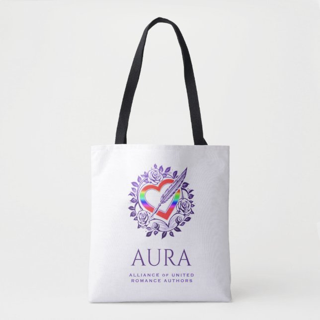 AURA Rainbow tote Tygkasse (Framsida)