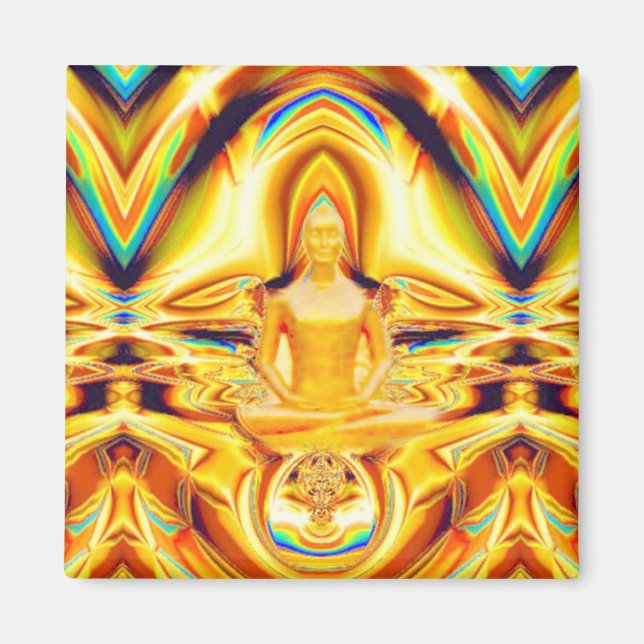 Aura, styrka & Meditation_ Magnet (Framsidan)