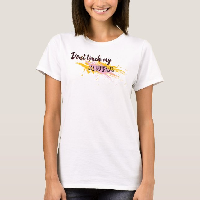 AURA T-Shirt | Modern Gradient Vibe T-Shirt (Framsida)