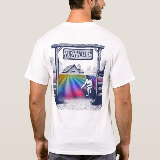 Aura Valley Farm Front & Back T Shirt (Baksida)