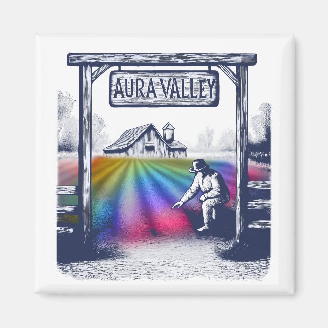 Aura Valley Farm Magnet (Framsidan)
