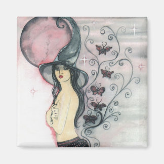 Aura vid Dusk Witch Magnet