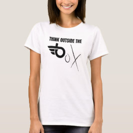 Aura Visionär Modern Minimalist Tänk Utanför Boxen T Shirt