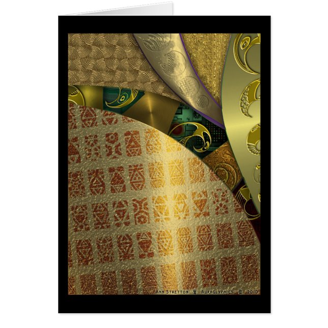 Auraglyphics Hälsningskort (Framsidan)