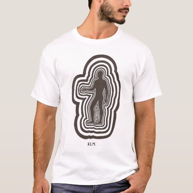 Aural vinkar vid KLM, KLM Tee Shirt (Framsida)