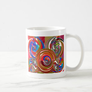 Auralokalvård cirklar - Reiki meditationMandala 7 Kaffemugg