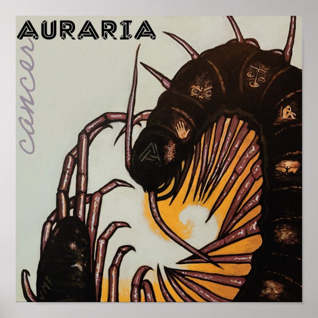 Auraria Cancer-affisch Poster (Framsidan)
