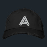 Auraria Cancer Hat Broderad Keps<br><div class="desc">A promotional item for Auraria's first album Cancer. All proceeds go to CancerCare, a nonprofit organization with an A Charitywatch rating!</div>