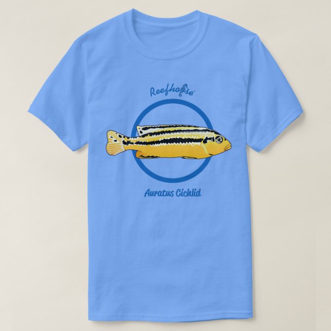 Auratus Cichlid T Shirt (Design framsida)