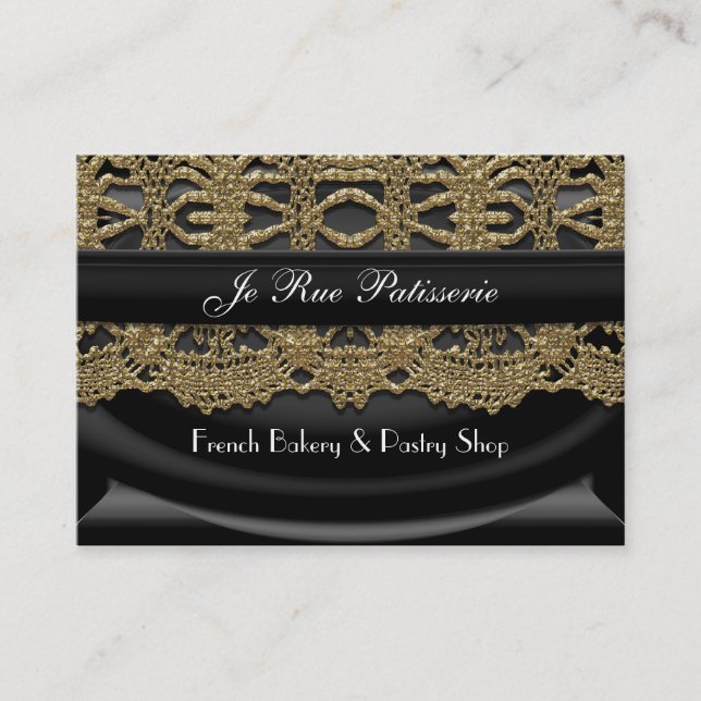 Auré bagerivisitkort visitkort (Framsida)