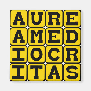 Aurea Mediocritas, Gyllene medelvägen Magnet