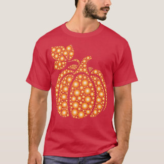 Aureate Fall Autumn Polka Dot Pumpkin Internationa T Shirt
