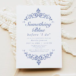 AURELIA Chinoiserie Nåt blått Möhippa Inbjudningar