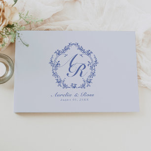 AURELIA Chinoiserie Victorian Blommigt Monogram Gästböcker