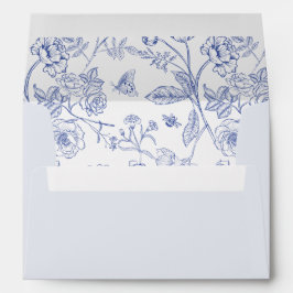 AURELIA Chinoiserie Victorian Blommigt Toile Bröll