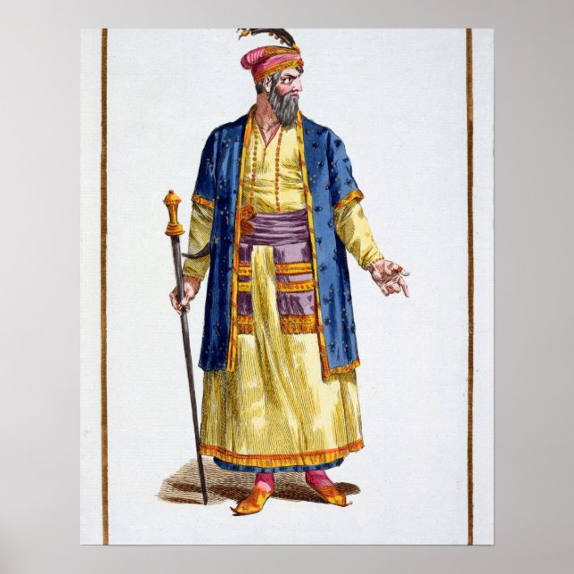 Aurengzeb, Underbar Khan från Mongol Hordes från R Poster (Framsidan)