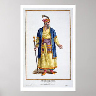 Aurengzeb underbara Khan av de Mongol horderna Poster