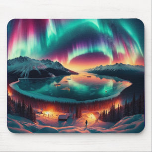 Aureola Borealis i Alaska Musmatta