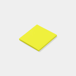 Aureolin (färg i fast form) post-it block