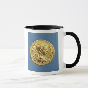 Aureus med huvudet av Carcalla druvor Mugg