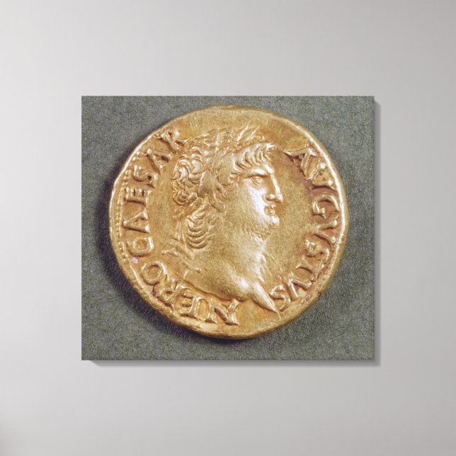 Aureus of Nero Canvastryck (Framsida)