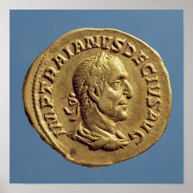 Aureus of Trajan Deterus Poster (Framsidan)