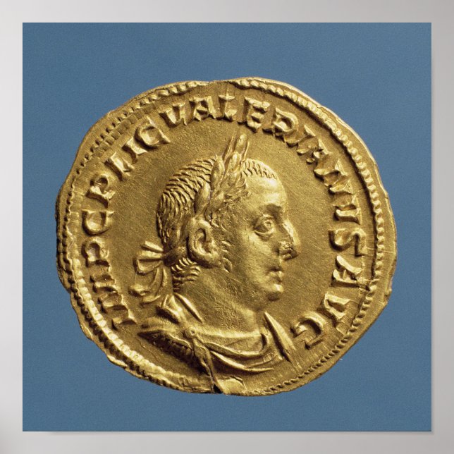 Aureus of Valerian I Poster (Framsidan)