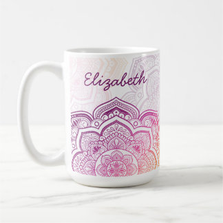 Auri Mandala 15 oz. Personalized Mug Kaffemugg
