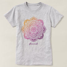 Auri Mandala Personlig T-Shirt