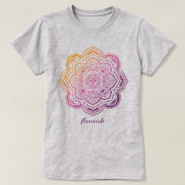 Auri Mandala Personlig T-Shirt