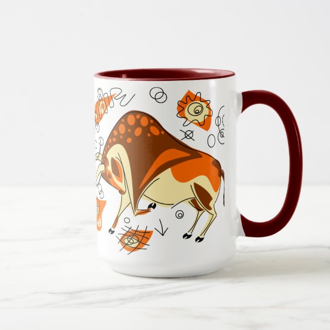 Auroch grottamålning med Entoptocs Mugg (Höger)