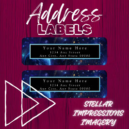 Auronis Reverie Returadress Etikett