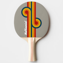 Aurora Arcade Stripe Loop med namn Pingisracket