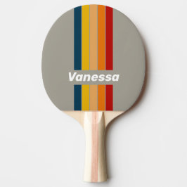 Aurora Arkad Pin Streckad med Namn Pingisracket