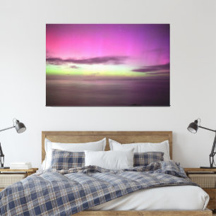 Aurora Australien Södra Ljus Australien Canvastryck