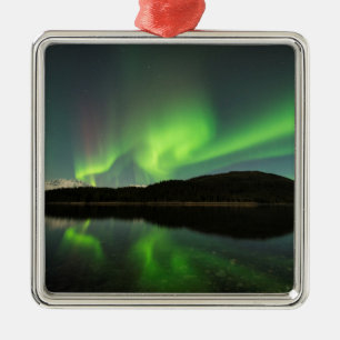 Aurora av kurvor julgransprydnad metall
