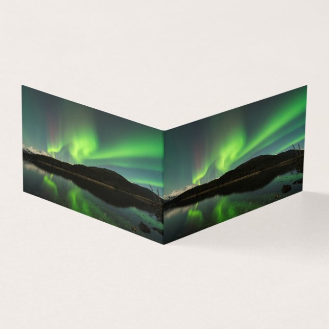 Aurora av kurvor kort (Utsida)