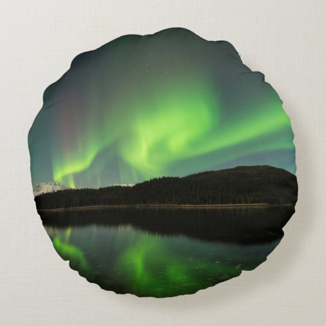 Aurora av kurvor rund kudde (Baksidan)