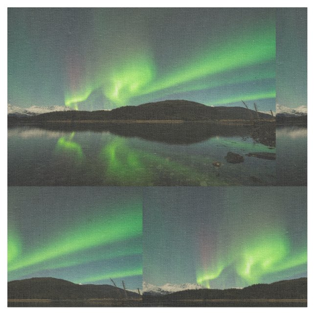 Aurora av kurvor tyg (Närbild)