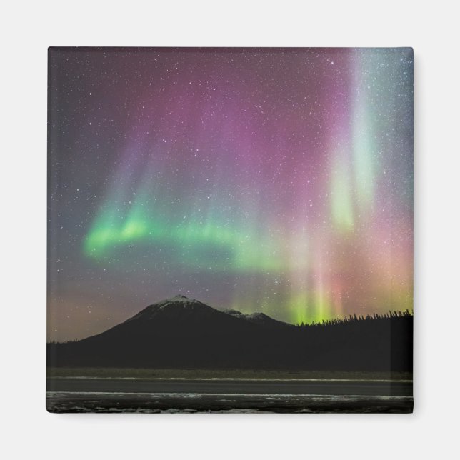 Aurora Borealis | Alaska Brooks Range, Alaska Magnet (Framsidan)