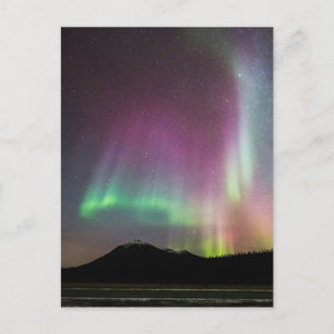 Aurora Borealis Alaska Brooks Range, Alaska Vykort