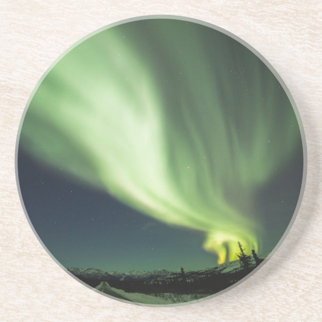 Aurora Borealis - Alaska Underlägg (Framsidan)
