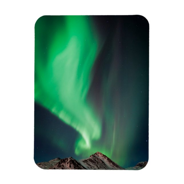 Aurora Borealis | Anchorage, Alaska Magnet (Vertikal)