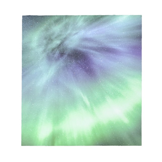 Aurora Borealis Anteckningsblock (Framsida)