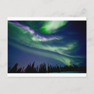 Aurora Borealis Austin's Stairway från himlen Vykort