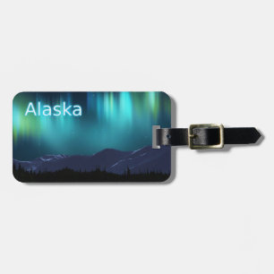 Aurora Borealis Bagagebricka