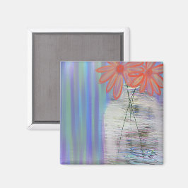 Aurora Borealis Bouquet Original Art Magnet