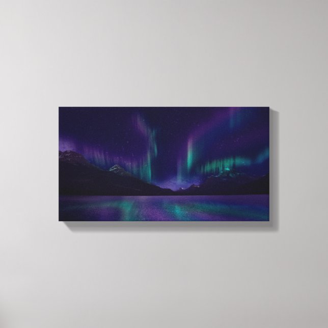 AURORA BOREALIS CANVAS (Framsida)